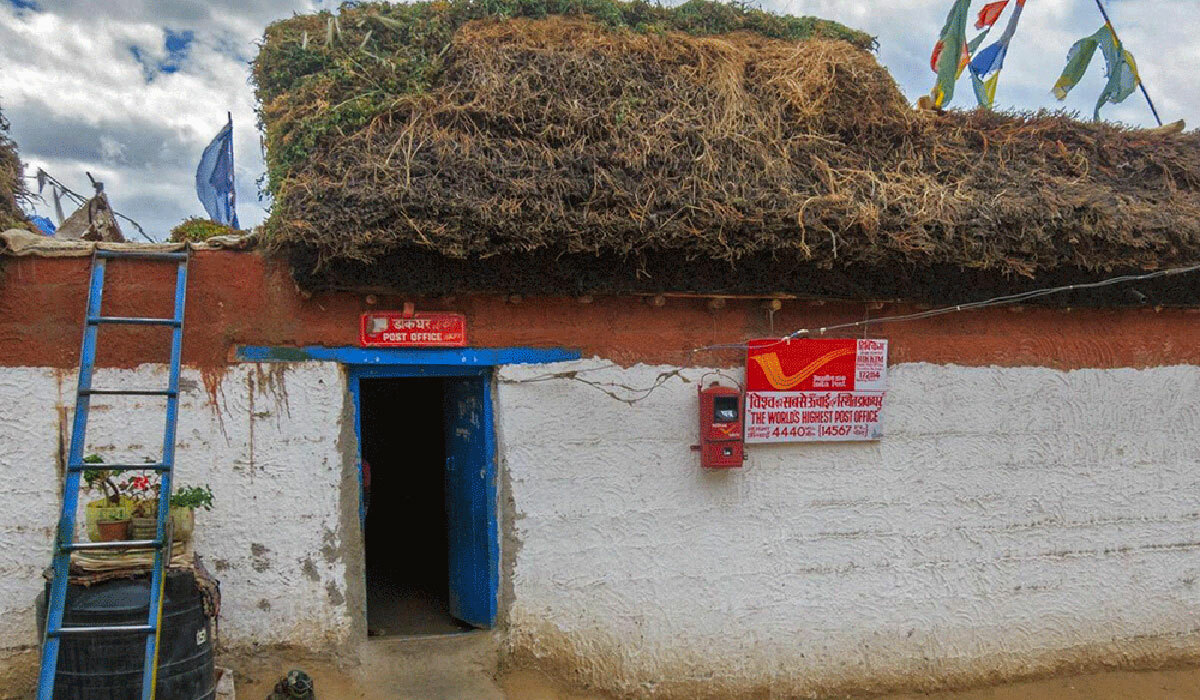 The highest post office in the world