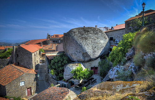 The village lies below the 200-ton stones